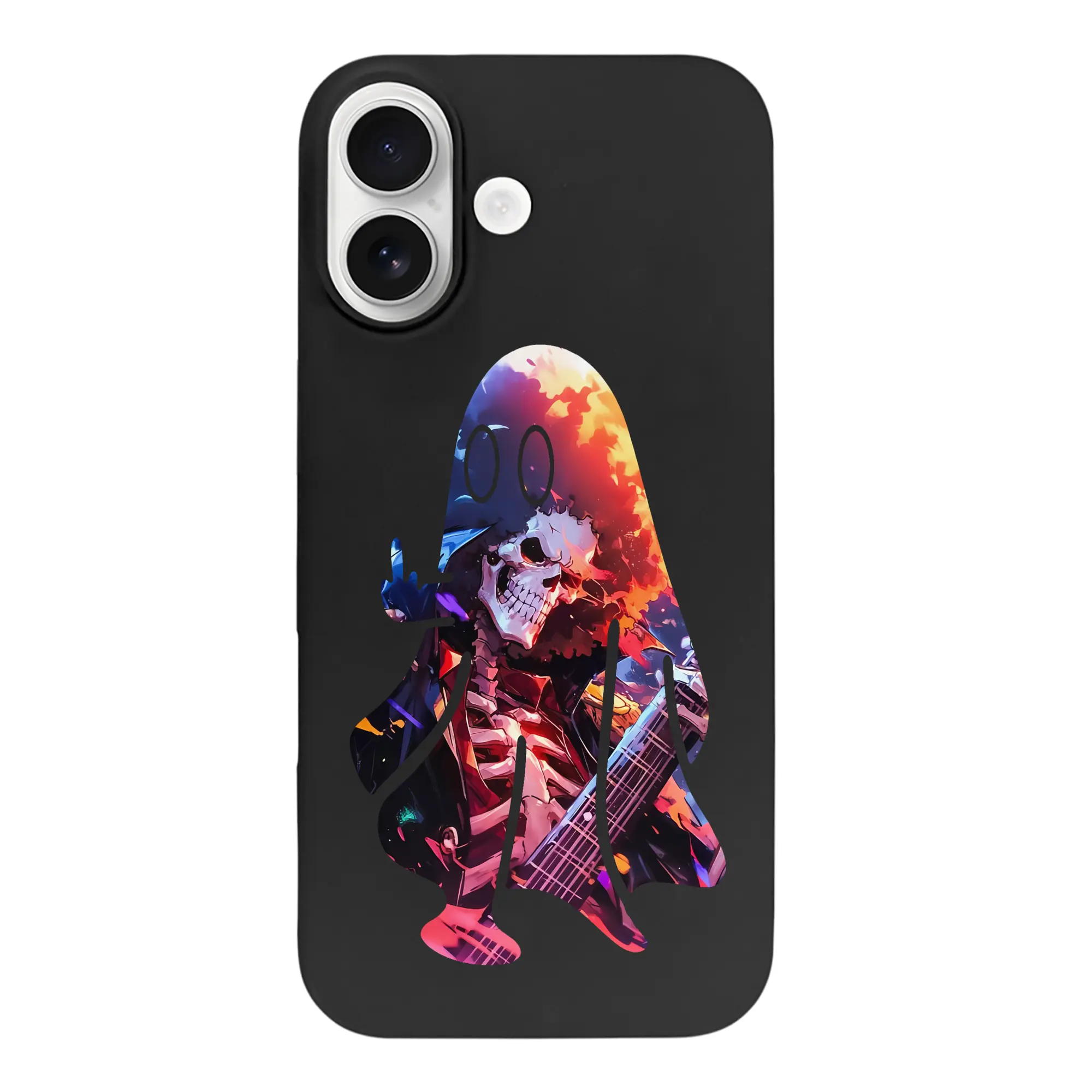 ワンピース グッズ ブルック - iPhone 17 シリーズ シリコンケース 薄型 耐衝撃 指紋防止 ソフトタッチカバー 精密フィット 傷防止 保護ケース iPhone 17/17 Air/17 Pro/17 Pro Max 対応